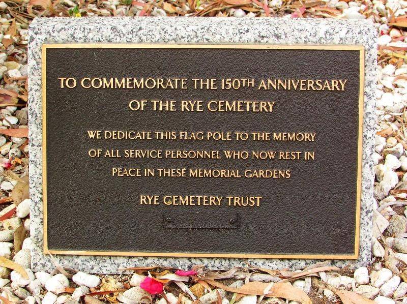 Flagpole Plaque : 14-December-2014