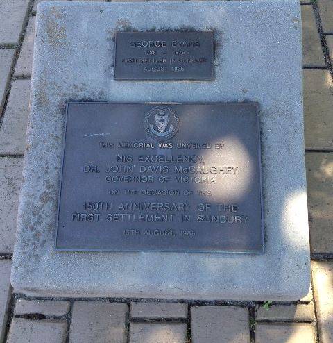 George Evans Plaque -150th Anniversary : November 2013