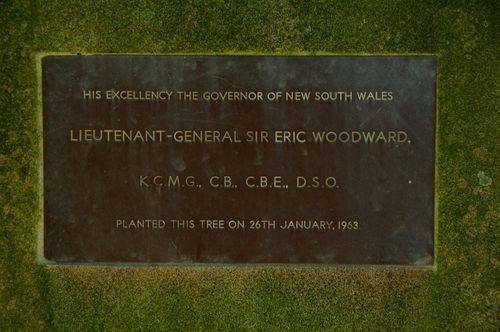 Governor Planting Plaque 