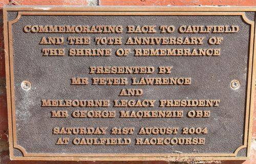 70th Anniversary of the Shrine of Remembrance : 10-March-2013 70th Anniversary of the Shrine of Remembrance : 10-March-2013