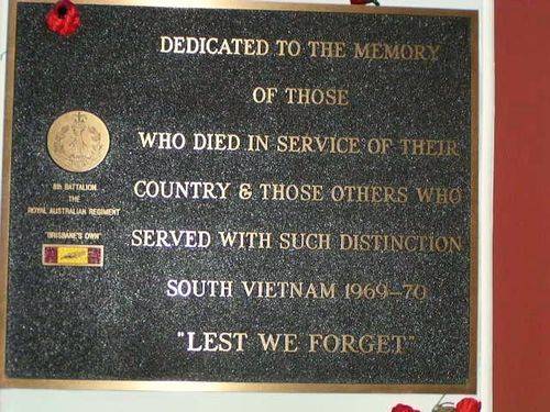 8th Battalion Royal Australian Regiment Plaque 8th Battalion Royal Australian Regiment Plaque