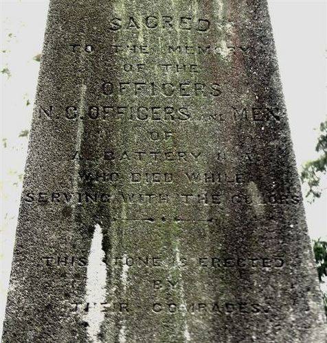 A Battery Memorial Inscription-Noel Hall