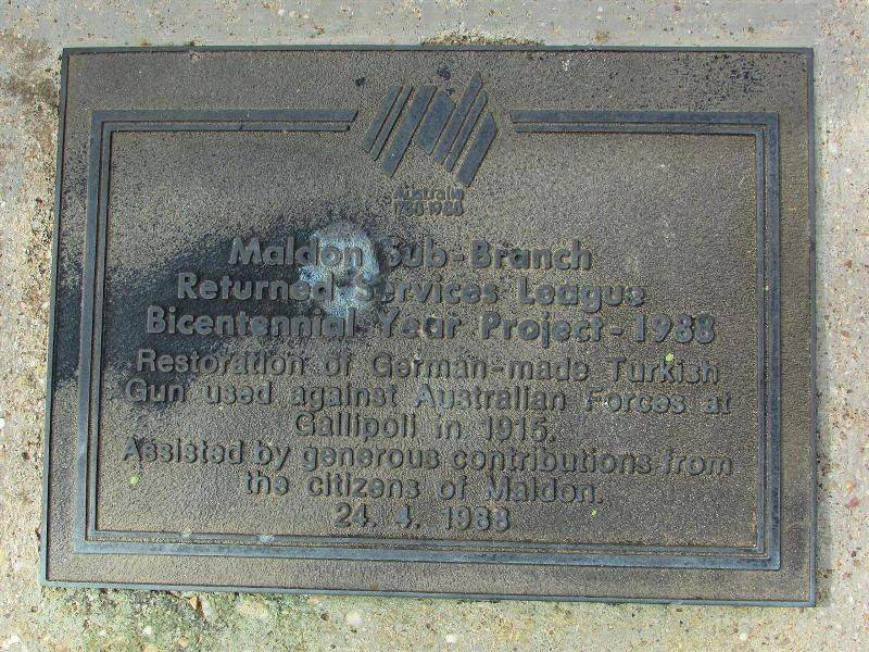 Bicentenary Plaque : 25-March-2015
