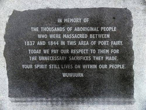 Aboriginal Massacres Monument : 17-June-2011