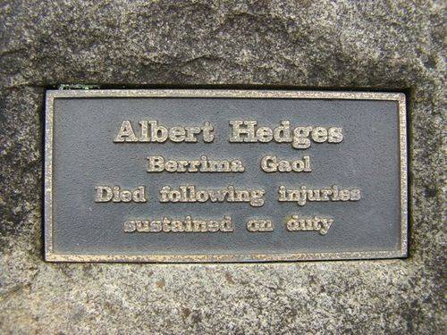 Hedges Plaque : June 2014