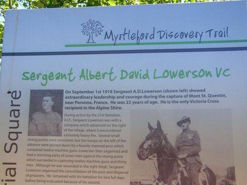 Lowerson Plaque Closeup : 16-December-2013