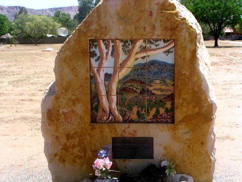Albert Namatjira Closeup