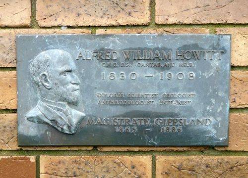 Alfred William Howitt : 15-August-2011 Alfred William Howitt : 15-August-2011
