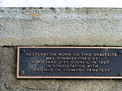 Restoration Plaque
