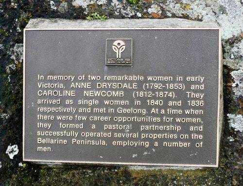 Anne Drysdale & Caroline Newcomb : 07-October-2012