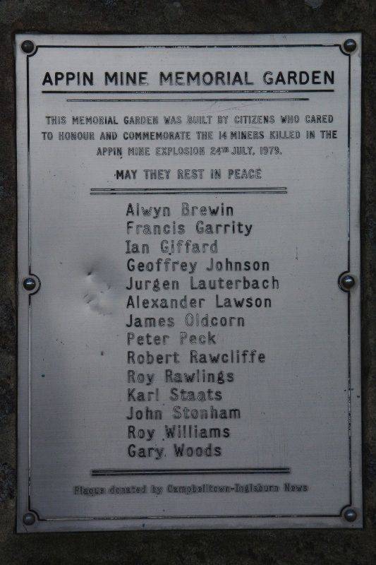 Plaque 1: 20-July-2015