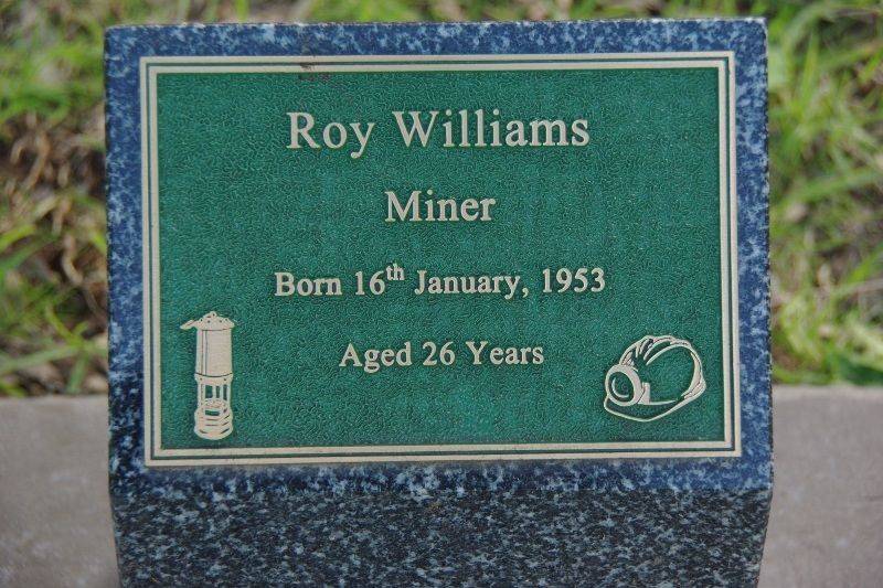 Williams Plaque: 20-July-2015