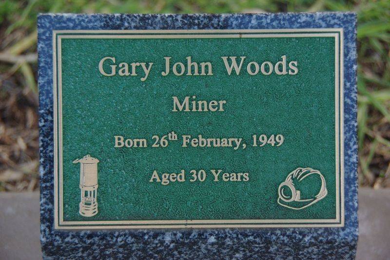 Woods Plaque: 20-July-2015