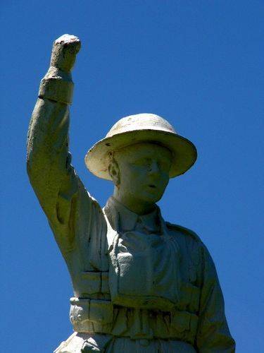 Atherton War Memorial Statue Cloesup Atherton War Memorial Statue Cloesup