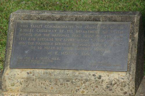 Audley Causeway Completion Plaque : 19-02-2014