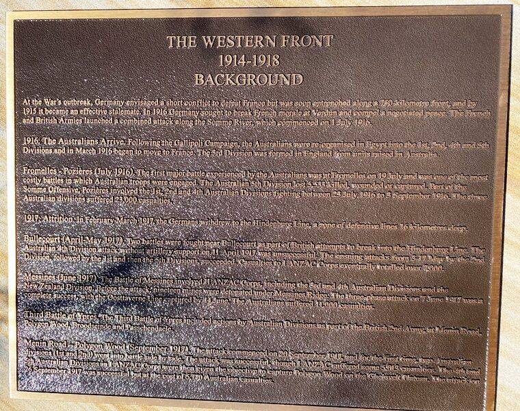 World War I : 08-June-2022 (Fiona Morrison) World War I : 08-June-2022 (Fiona Morrison)