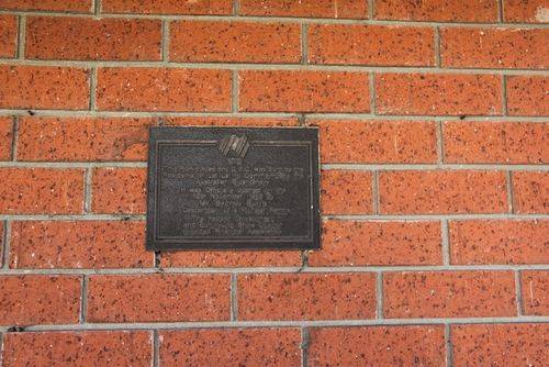 Bicentenary Plaque : August 2014