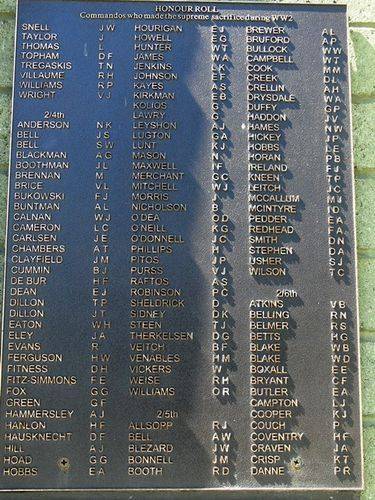 Australian Commando Memorial : 11-April-2013