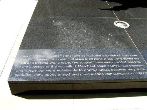 Australian Merchant Seaman`s Memorial :2007