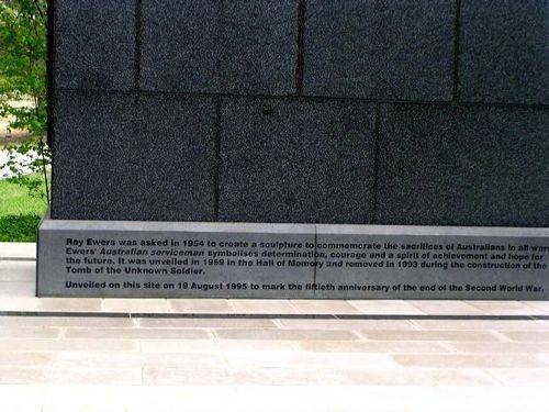 Australian Serviceman Inscription