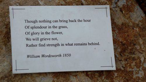 Wordsworth Plaque : 05-07-2013