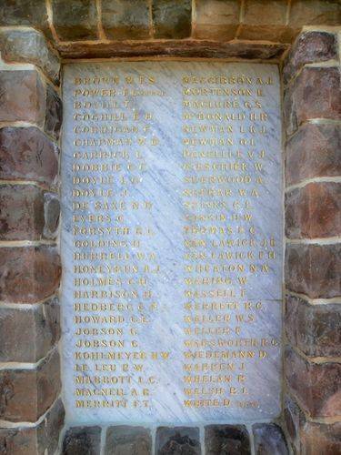 Balwyn War Memorial : 20-May-2012