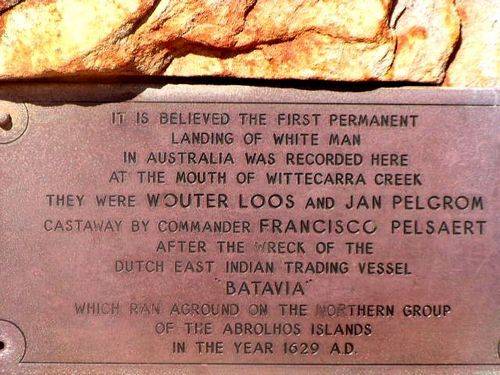 Batavia Mutineers  Inscription