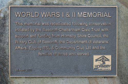 Rededication Plaque : 18-04-2014