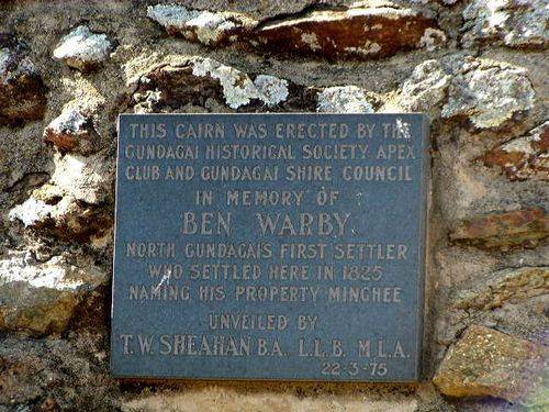 Ben Warby Inscription