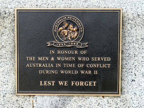 Benalla War Memorial : 10-August-2011