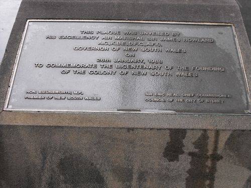 Bicentenary Plaque