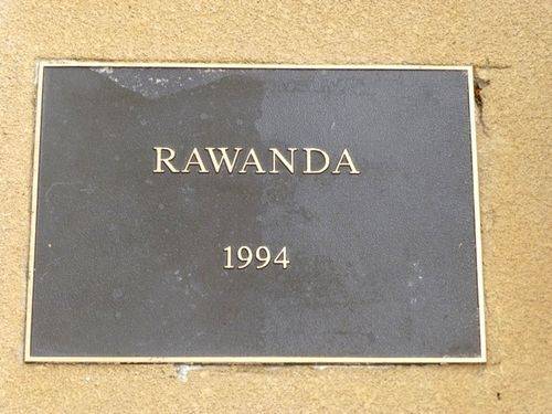 Rawanda Plaque : 