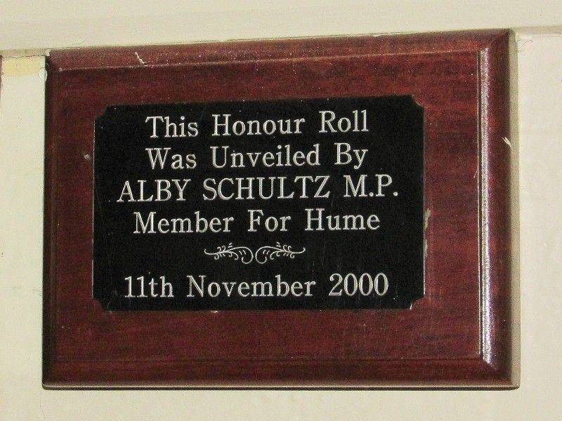 Plaque Inscription: 30-June-2015 Plaque Inscription: 30-June-2015