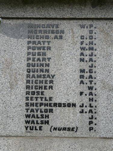 Birregurra War Memorial : 25-April-2012