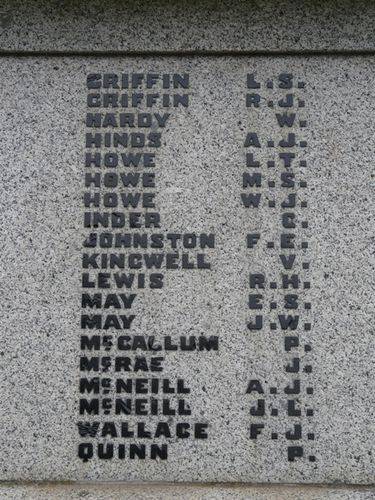 Birregurra War Memorial : 25-April-2012 Birregurra War Memorial : 25-April-2012