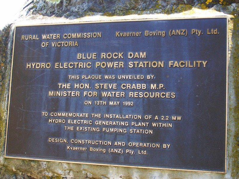 Hydro Electric Plaque : 03-November-2014