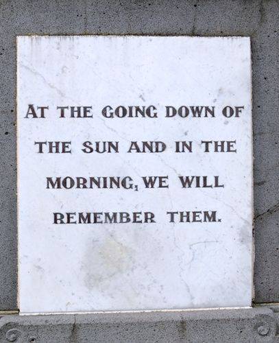 Boer War Memorial : 16-July-2012