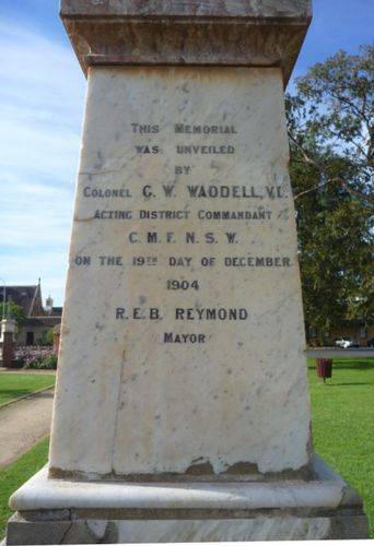 Boer War Memorial : 24-April-2011