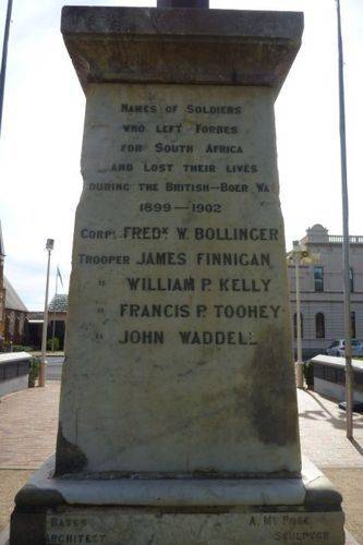 Boer War Memorial : 24-April-2011
