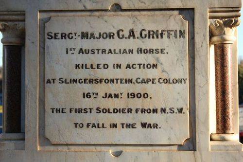 Boer War Memorial : 10-July-2011