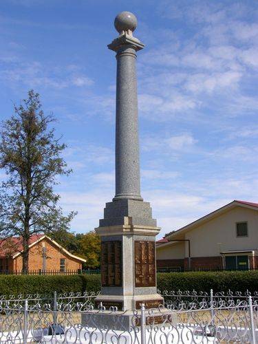Boggabri War Memorial : 14-August-2014 Boggabri War Memorial : 14-August-2014