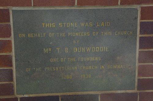 Bowral Presbyterian Jubilee : 19-May -2014