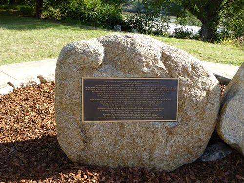 Stolen Generation Apology Plaque : 27-05-2014