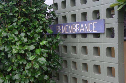 CWA Garden of Remembrance : June 2014