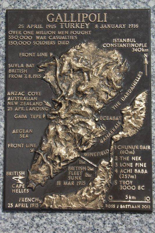 Gallipoli Plaque : 16-March-2015 Gallipoli Plaque : 16-March-2015