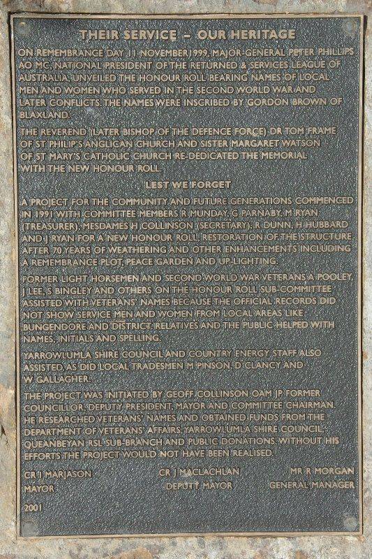 Memorial Plaque 2 : 16-March-2015 Memorial Plaque 2 : 16-March-2015