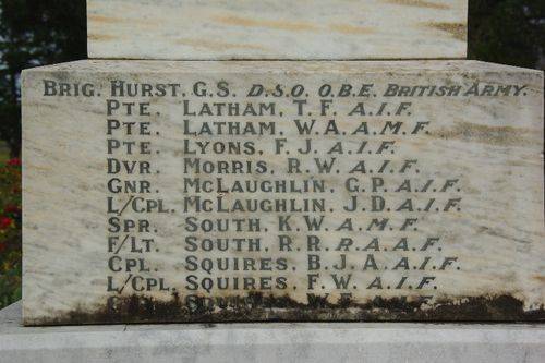 War Memorial Closeup 3 : August-2014