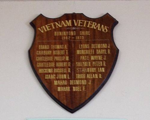 Vietnam Veterans Honour Roll : November 2013