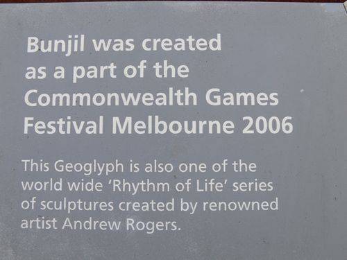 Bunjil Geoglyph : 16-March-2012 Bunjil Geoglyph : 16-March-2012
