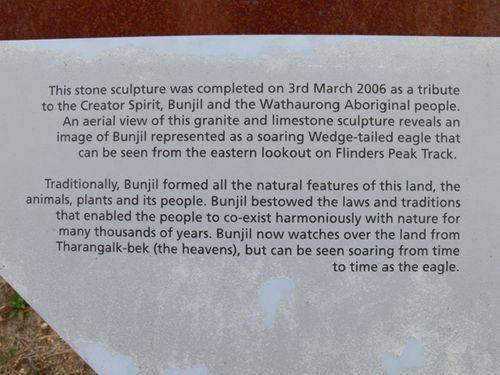 Bunjil Geoglyph : 16-March-2012 Bunjil Geoglyph : 16-March-2012